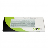 Teclado Standard USB BRANCO XN-0016