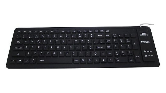 TECLADO FLEXÍVEL 109 TECLAS USB XN-0023